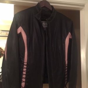 Budweiser Motorcycle Leather Jacket